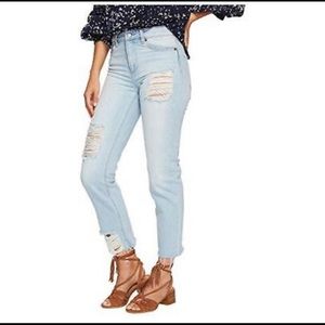 1. State distressed Corsica wash jeans NWT